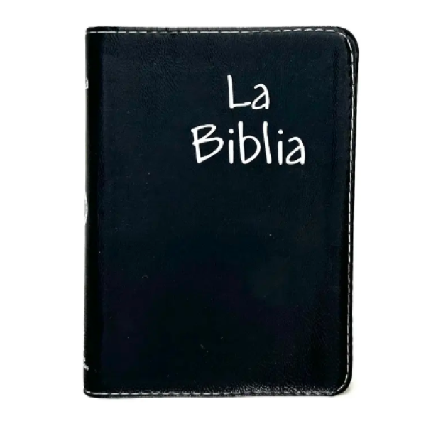Biblia Traducción Lenguaje Actual Chica Letra Mediana Imitación Piel Negra [TLA46LM] 