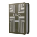 Biblia Reina Valera Contemporánea Chica Letra Grande Imitación Piel Verde-Marrón [RVC.46cdLGPJR] 