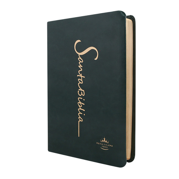 Biblia Reina Valera 1960 Mediana Letra Grande Imitación Piel Verde Oscuro [ RVR065LG CV] 