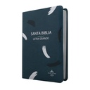 Biblia Reina Valera 1960 Mediana Letra Grande Imitación Piel Turquesa Oscuro [RVR065CLG WS] 