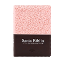 Biblia Reina Valera 1960 Mediana Letra Super Gigante Imitación Piel Rosa/Marrón Quinceañera [RVR046cLGPJRZTI] 