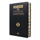 Biblia Ser Discípulo Reina Valera 1960 Mediana Letra Grande Imitación Piel Azul [RVR066cLGPJRTI]  