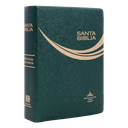 Biblia Reina Valera 1960 Tamaño Bolsillo Letra Mediana Vinil Verde [RVR022c String] 