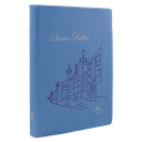 Biblia Reina Valera 1960 Chica Letra Mediana Vinil Celeste [RVR042e] 
