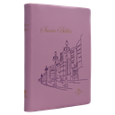Biblia Reina Valera 1960 Chica Letra Mediana Vinil Rosa [RVR042e] 