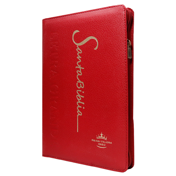 Biblia Reina Valera 1960 Mediana Letra Grande Imitación Piel Vino [RVR065cZLG PE] 