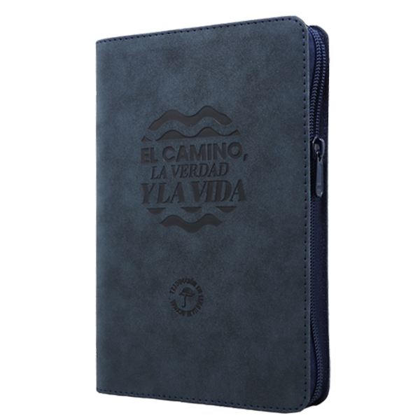 Biblia Traducción Lenguaje Actual Mediana Letra Mediana Imitación piel Azul [TLA.45ZLM]   