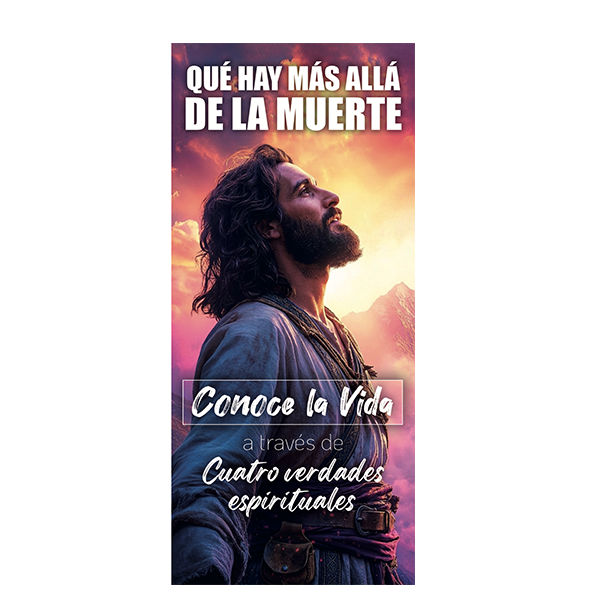 Paquete de Folletos Qué Hay Más Allá de la Muerte / Dios habla Hoy DHH - Rostro al Cielo (100 Piezas) 