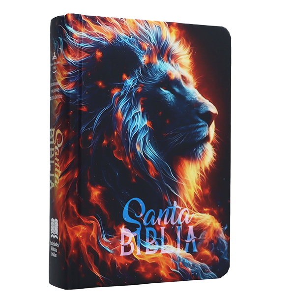 Biblia Reina Valera 1960 Mini-Bolsillo Letra Chica Tapa Dura León RVR.13cPJR 