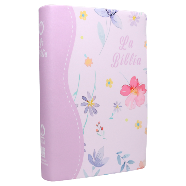 Biblia Traducción Lenguaje Actual Mediana Letra Grande 11 pts Vinil  TLA062LG Flourish 