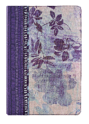 [9781433613975] Biblia de Estudio Holman Reina Valera 1960 para Mujer Tela Impresa Azul Floreado
