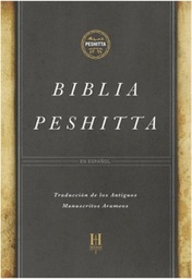 [9781433644849] Biblia Peshitta Negro Imitación Piel