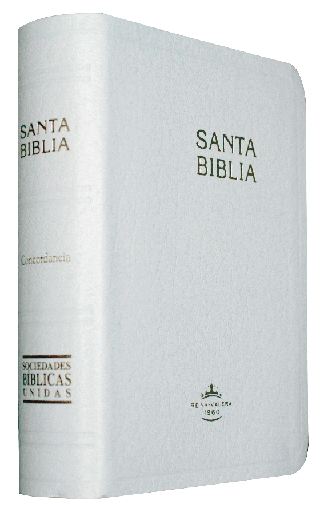 [9781576979242] Biblia Reina Valera 1960 Tamaño Bolsillo Letra Chica Imitación Piel Blanco [RVR025c]