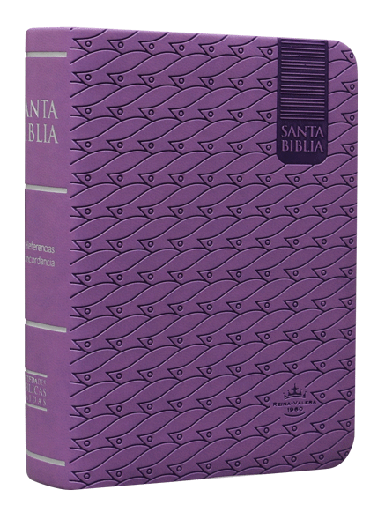 [9788941294740] Biblia Reina Valera 1960 Tamaño Bolsillo Letra Mediana Imitación Piel Morado [RVR025cRP]