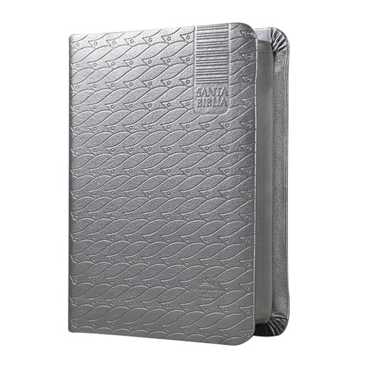 [9788941294726] Biblia Reina Valera 1960 Tamaño Bolsillo Letra Mediana Imitación Piel Plata [RVR025cRP]