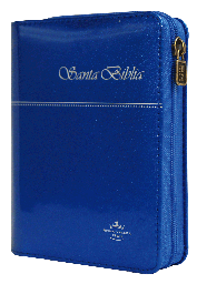 [9781598774276] Biblia Reina Valera 1960 Tamaño Bolsillo Letra Mediana Imitación Piel Azul Metálico [RVR025cZTI]