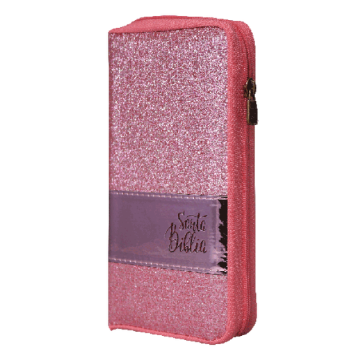 [9788941296874] Biblia Reina Valera 1960 Tamaño Agenda Letra Chica Imitación Piel Rosa Claro [RVR035XZMD]