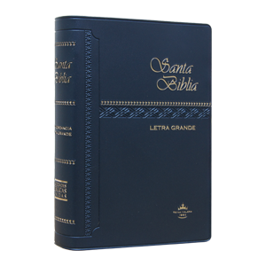 [9788941293132] Biblia Reina Valera 1960 Chica Letra Grande Vinil Azul [RVR042cLG]