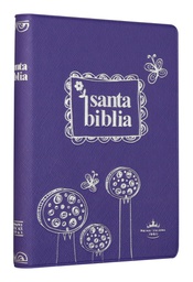 [9788941294764] Biblia Reina Valera 1960 Chica Letra Chica Vinil Violeta [RVR042ePC]