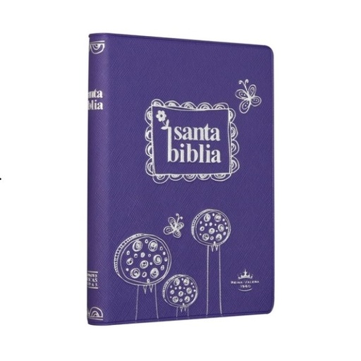 [9788941294764] Biblia Reina Valera 1960 Chica Letra Chica Vinil Violeta [RVR042ePC]