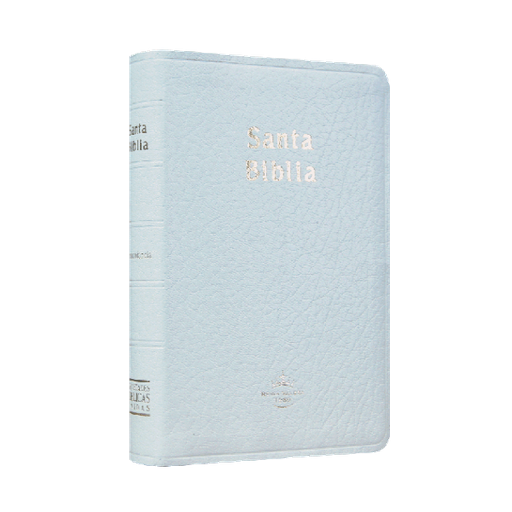 [9781598771435] Biblia Reina Valera 1960 Chica Letra Mediana Imitación Piel Blanco [RVR045c]