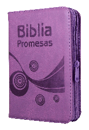 [9789587450576] Biblia Promesas Reina Valera 1960 Chica Letra Mediana Imitación Piel Lila [RVR045cZ]