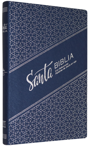 [9788941297499] Biblia Reina Valera 1960 Mediana Letra Mediana Vinil Azul [RVR062EAS]