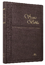 [9781576970416] Biblia Reina Valera 1960 Mediana Letra Mediana Vinil Café [RVR062]