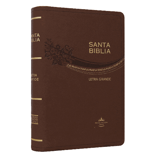 [9788941292890] Biblia Reina Valera 1960 Mediana Letra Grande Imitación Piel Café [RVR065CLG]