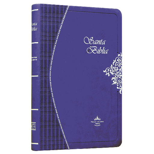 [9788941293712] Biblia Reina Valera 1960 Mediana Letra Mediana Imitación Piel Morado [RVR065c]