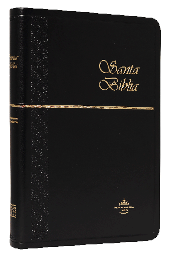 [9781576976210] Biblia Reina Valera 1960 Mediana Letra Mediana Imitación Piel Negro Ultrafina [RVR065cX]