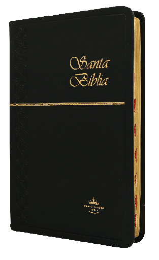 [9781576976265] Biblia Reina Valera 1960 Mediana Letra Mediana Imitación Piel Negro Ultrafina [RVR065cXTI]