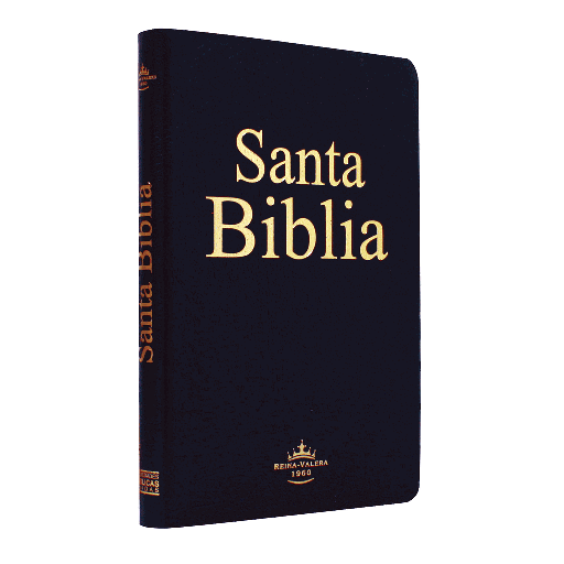 [9781598776027] Biblia Reina Valera 1960 Mediana Letra Mediana Imitación Piel Negro Ultrafina [RVR065e]