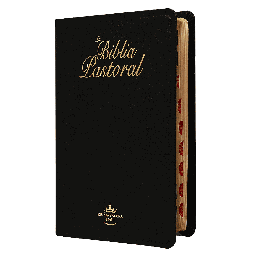 [9781598772166] Biblia de Estudio Pastoral Reina Valera 1960 Mediana Letra Mediana Piel Genuina Negro [RVR069cLGTI]