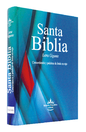 [7898521817954] Biblia Reina Valera 1960 Grande Letra Gigante Tapa Dura Azul [RVR083cLGIPJR]