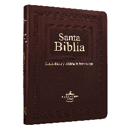 [7898521817923] Biblia Reina Valera 1960 Grande Letra Gigante Imitación Piel Café [RVR086CLGIPJR]