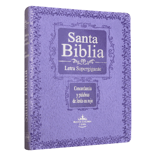 [7899938406540] Biblia Reina Valera 1960 Gigante Letra Supergigante Imitación Piel Lila [RVR096CLSGIPJRTI]