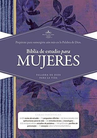 [9781433613999] Biblia de Estudio Holman Reina Valera 1960 para Mujer Tapa Dura