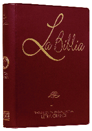 [9781933218908] Biblia Traducción Lenguaje Actual Chica Letra Mediana Vinil Vino [TLA42LG]