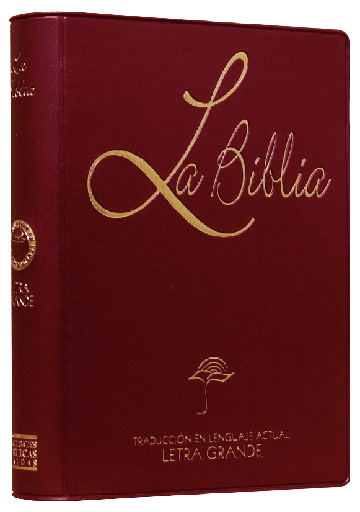 [9781933218908] Biblia Traducción Lenguaje Actual Chica Letra Mediana Vinil Vino [TLA42LG]