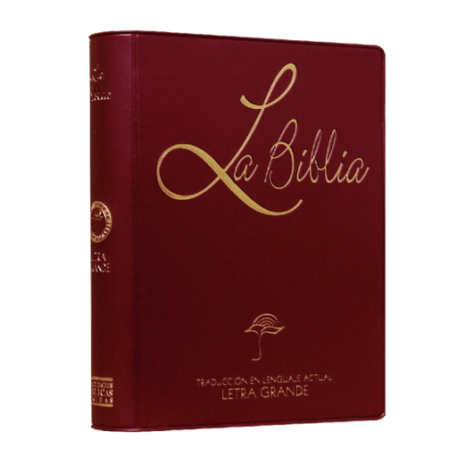 [9781933218908] Biblia Traducción Lenguaje Actual Chica Letra Mediana Vinil Vino [TLA42LG]