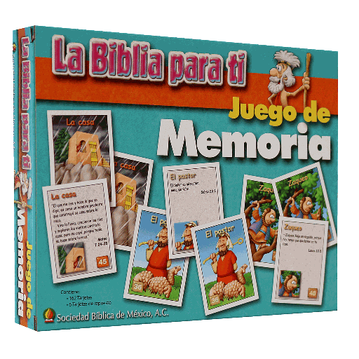 [9789687117287] Juego de Mesa Memorama La Biblia para Ti