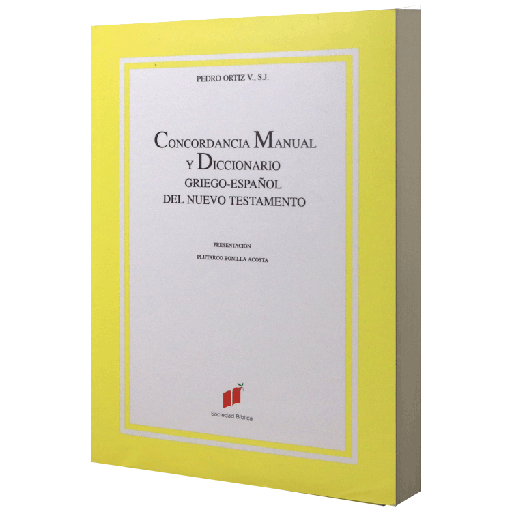 [9788480830508] Libro Concordancia Manual y Diccionario Griego-Español