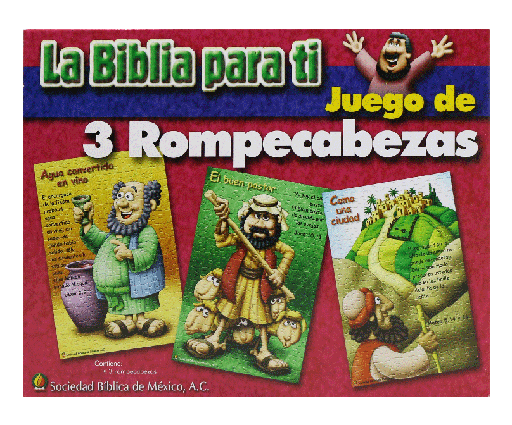 [9789687117294] Juego de Mesa Rompecabezas La Biblia Para Ti