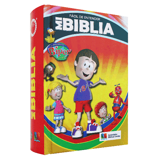 [9789509519060] Biblia Infantil Biper Traducción Lenguaje Actual Chica Letra Chica Tapa Dura Código QR [TLA023eBIPER]