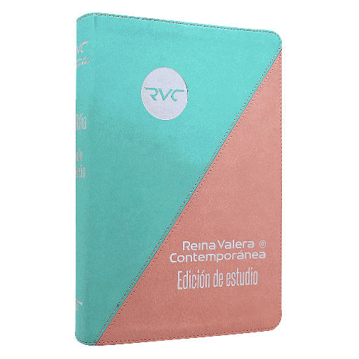 [9781598777840] Biblia de Estudio Reina Valera Contemporánea Grande Letra Grande Imitación Piel Rosa [RVC086EEC]   