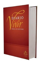 [9781496411259] Biblia de Estudio Diario Vivir Reina Valera 1960 Tapa Dura Vino