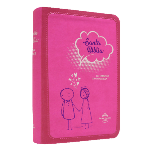 [9788941298755] Biblia Reina Valera 1960 Chica Letra Mediana Imitación Piel Rosa [RVR045cLGPU]