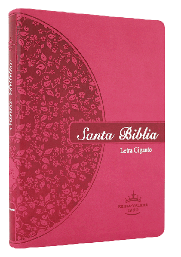 [7899938409022] Biblia Reina Valera 1960 Grande Letra Gigante Imitación Piel Rosa [RVR086cLGiPJR]