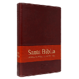 [7899938410912] Biblia Reina Valera 1960 Grande Letra Supergigante Imitación Piel Marrón [RVR086cLSGiTIPJR]